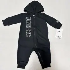 新品　NIKE ナイキ　長袖　ロンパース　ブラック　62㎝〜68㎝