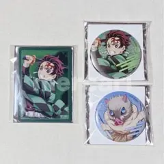 映画 鬼滅の刃 無限城編 缶バッジ カード 炭治郎 伊之助