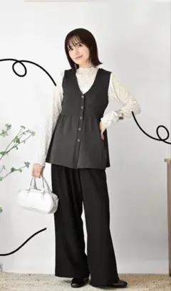 新品未使用タグ付きMUMU&Co.コラボヘプラムベスト