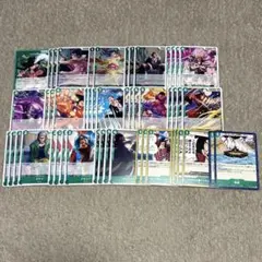ワンピースカード　緑　デッキパーツ