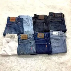 ジーンズまとめ売りデニム