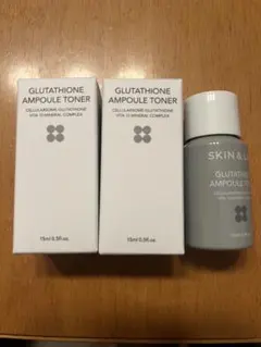 SKIN&LAB グルタチオンアンプル化粧水 15ml 3本セット