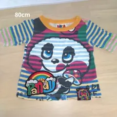 に*︎様 ラブレボ　5部丈Tシャツ　80cmのサムネイル