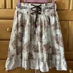 アクシーズファム　アクシーズ　スカート　花柄　美品のサムネイル