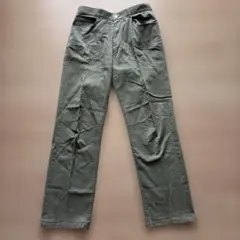 COMME CA ISMメンズ カジュアルパンツ オリーブ