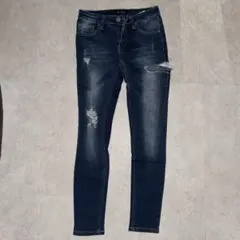 サイドスラッシュ スキニー デニムのサムネイル