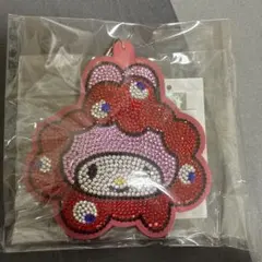 サンリオ マイメロディ ミャクミャク キラキラレザーキーホルダー 万博限定