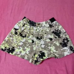 jouetie　ショートパンツ　キュロット　蛍光色　黄緑　黒　モザイク柄　Мのサムネイル