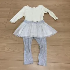 petit main スカート付きレギンス 90