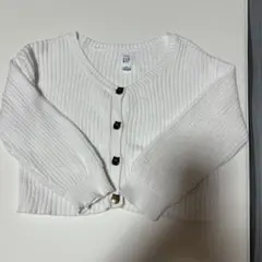 ★最終お値下げ♡GAP ホワイト カーディガン　80cm♡