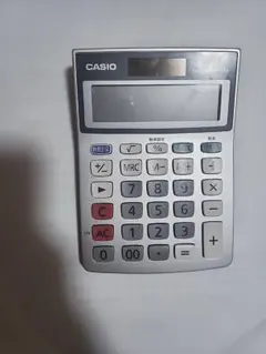 CASIO 電卓 シルバー