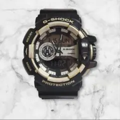 CASIO カシオ G-SHOCK 時計 GA-400 ブラック 電池交換済のサムネイル