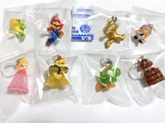 ガチャ スーパーマリオ めじるしアクセサリー2　 全8種コンプリートセット