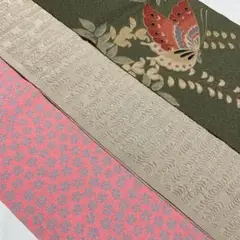 柄半衿 3枚セット【未使用】