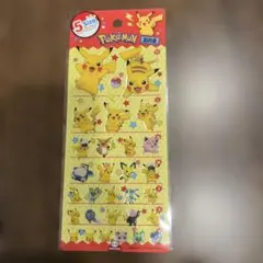 ポケモン5サイズステッカー ピカチュウ