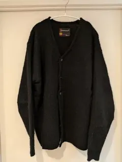 アクリルカーディガン ブラック