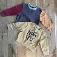 動物プリント トレーナー