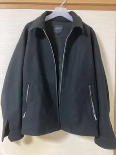 期間限定価格）ブラック ジップアップジャケット