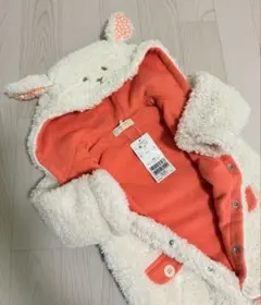 babycheer 70 80 羊の耳付きフード ロンパース　未使用