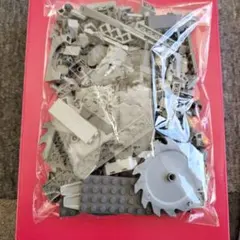 グレーのLEGOブロックパーツセット