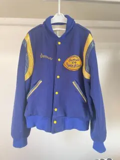 レア 80s ビンテージ 米国製 mvp スタジャン ブルゾン R-8917 - メルカリ