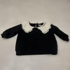 CECIL McBEE ブラック 長袖カットソー 90