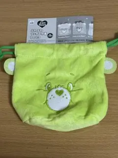 ケアベア ふわふわフェイス巾着