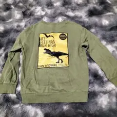 120. TK　恐竜柄　トレーナー