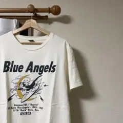 AVIREX Bule Angels Tシャツ XL