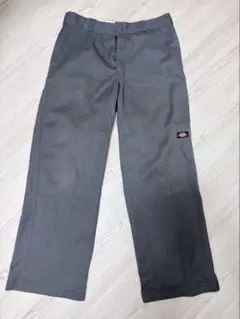 【希少】Dickies グレーワークパンツ 32x30 LooseFit