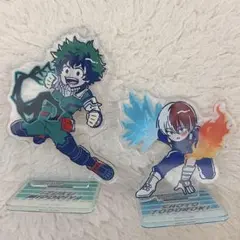 僕のヒーローアカデミア アクリルスタンド 2体セット れとぽぷ