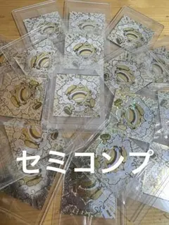 【超希少】金ニカ セミコンプ ワンピースウエハースシール log6