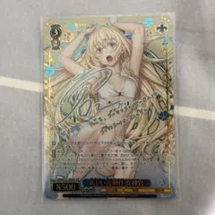 ヴァイスシュヴァルツ 新しい夜明け 女神官 SSP サイン GA文庫 - メルカリ