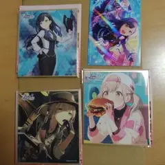 プロセカ ミニ色紙コレクション 第54弾B 小豆沢こはね 特訓前後・白石杏