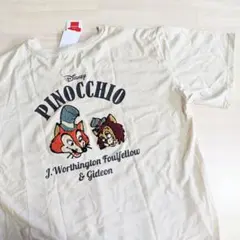 【新品】ピノキオDisney ディズニー刺繍 半袖Tシャツ 3Lのサムネイル