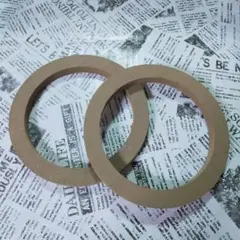 【15mm厚】スピーカーバッフルのスペーサー検)ドーナツ状 汎用　リング MDF 15mm厚】スピーカーバッフルのスペーサー検)ドーナツ状 汎用 リング