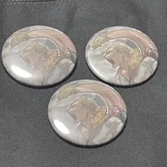 僕のヒーローアカデミア 原画展 缶バッジ 尾白 3点セット