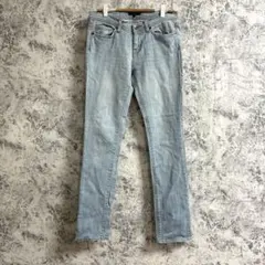トミーヒルフィガー　スキニー　デニムパンツ【S】ライトブルー　大人カジュアル