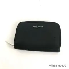 SaintLaurent サンローラン コインケース ラウンドファスナー 黒のサムネイル