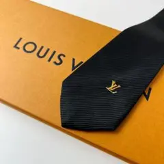 未使用級 ルイヴィトン Louis Vuitton ネクタイ シルク100%