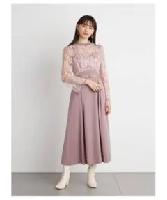 YILON LADYLIKE CHECK DRESS BEIGE ワンピース - メルカリ