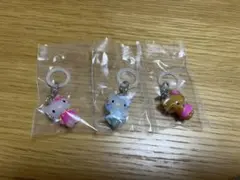 ハローキティ めじるしアクセサリー 天使 お花 日焼け　ガチャ　即日発送