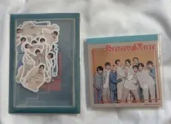 【新品未開封】SnowMan フレークシール&メモ帳セット