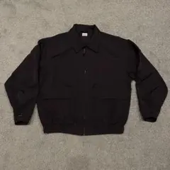 【新品】aitchショートブルゾン ナイロンジャケット　XL ブラック