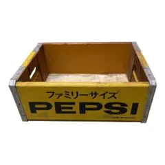 【1971年製】昭和レトロ ペプシコーラ 木箱 ファミリーサイズ ヴィンテージのサムネイル