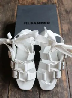 Jil Sander レザーレースアップサンダル EU36のサムネイル