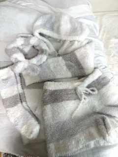 【美品✨】ジェラートピケパーカー&ショートパンツ&ヘアバンド&ソックス4点セット