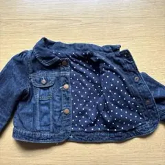 【美品】Baby GAP ベビーギャップデニムジャケット ジージャン 90