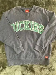 DICKIES ダークグレー クルーネック トレーナー　M