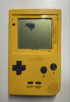 【動作品/ジャンク】Nintendo Game Boy イエロー　ゲームボーイ